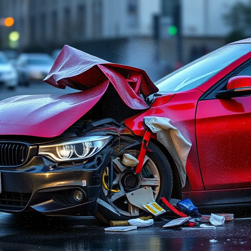 car crash damage