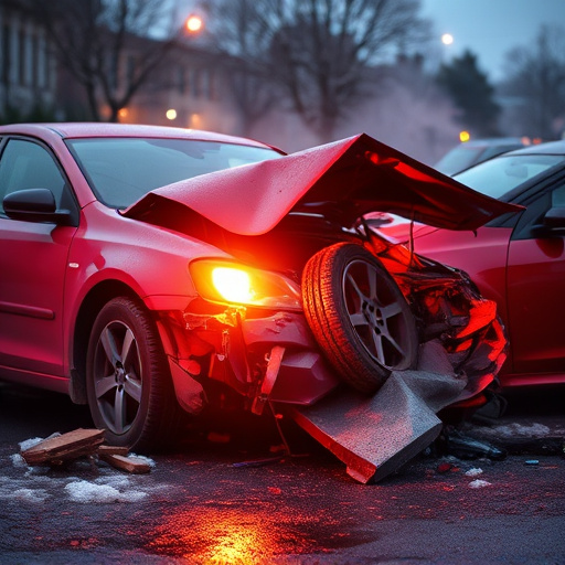 car crash damage