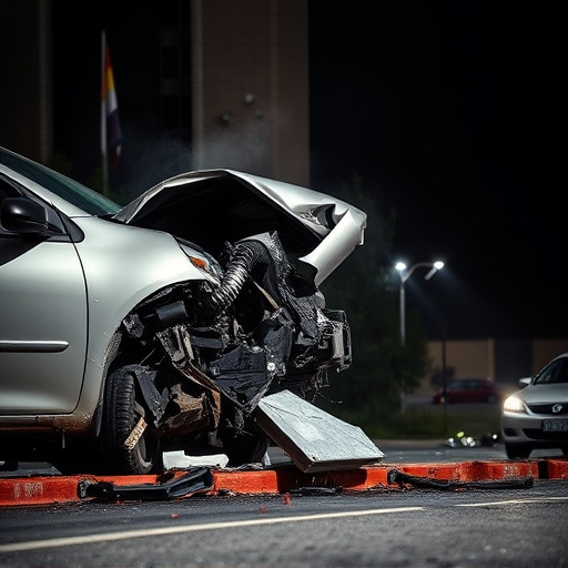 car crash damage