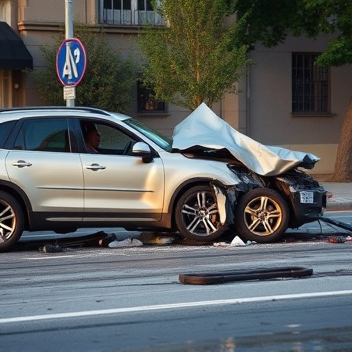 car crash damage
