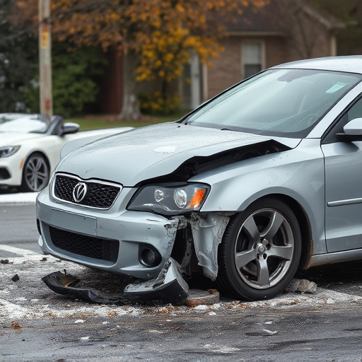 car crash damage