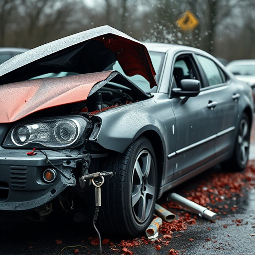 car crash damage