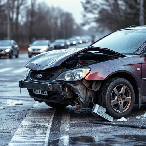 car crash damage