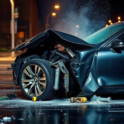 car crash damage