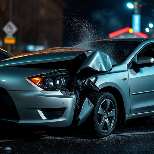 car crash damage