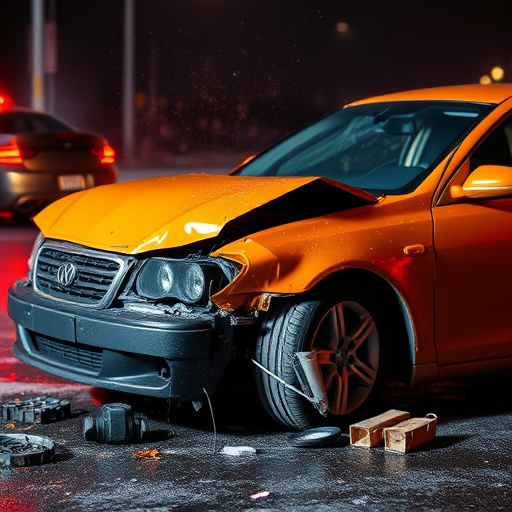 car crash damage