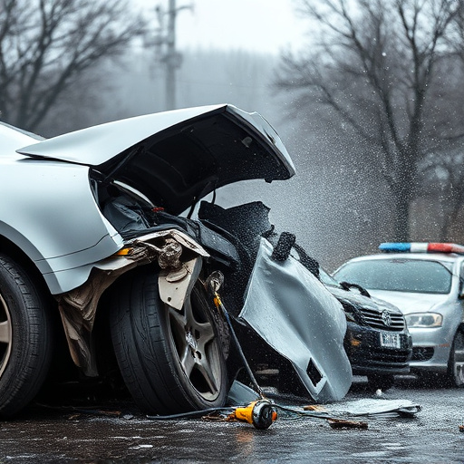 car crash damage