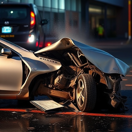 car crash damage