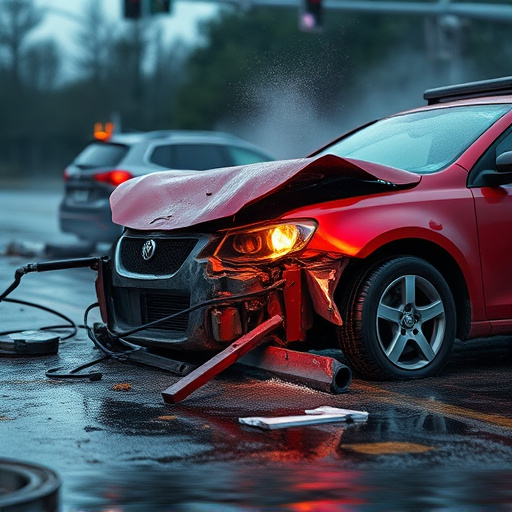 car crash damage