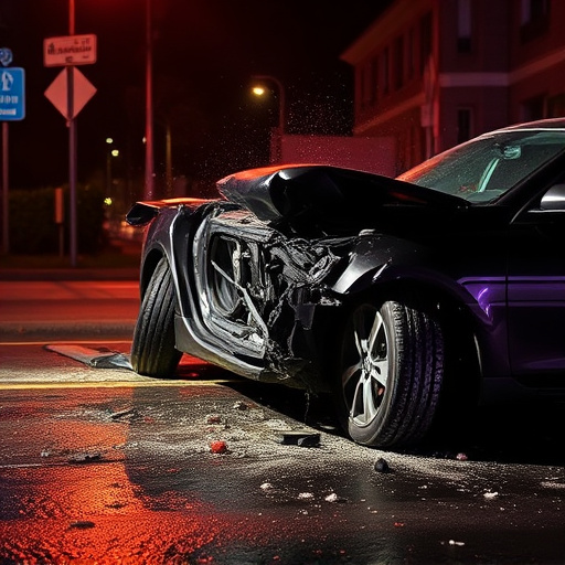 car crash damage