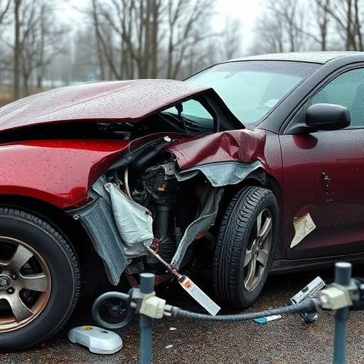 car crash damage