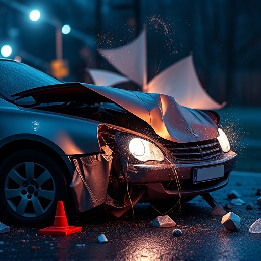 car crash damage
