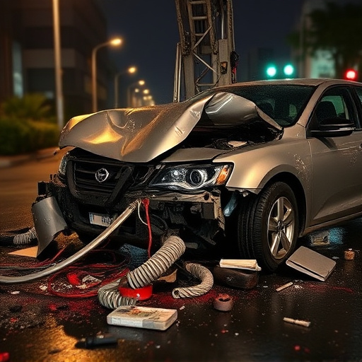 car crash damage