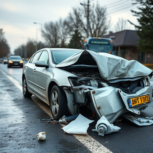 car crash damage