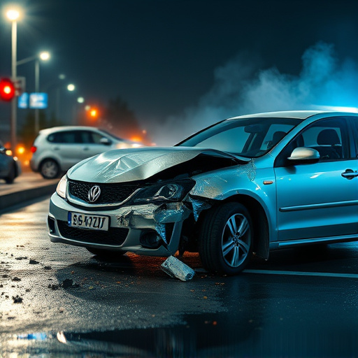 car crash damage