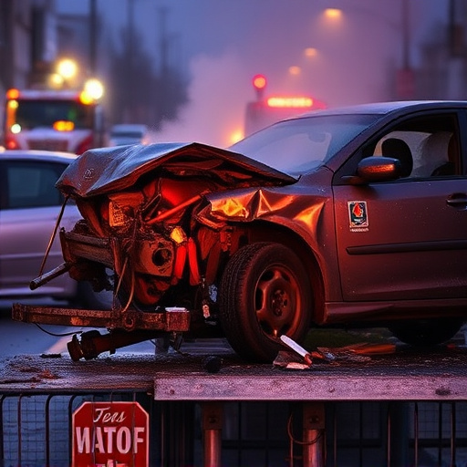 car crash damage