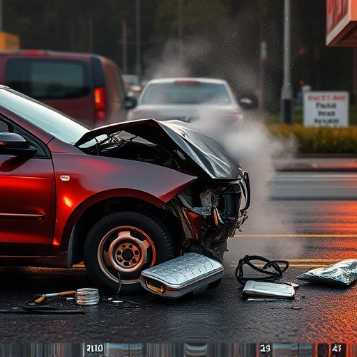 car crash damage