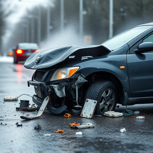 car crash damage