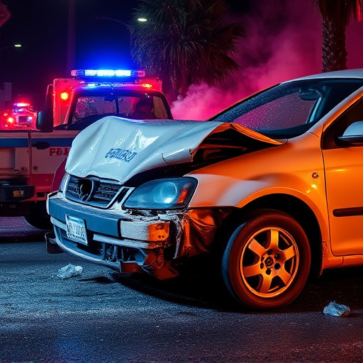 car crash damage