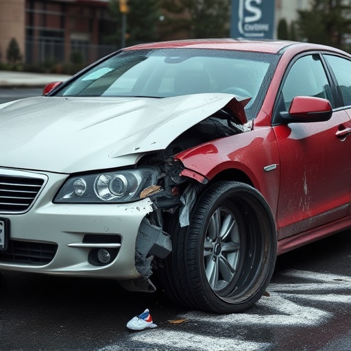 car crash damage