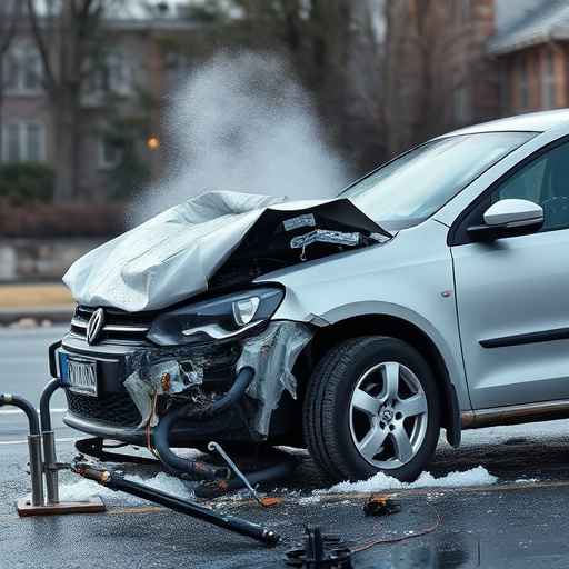 car crash damage