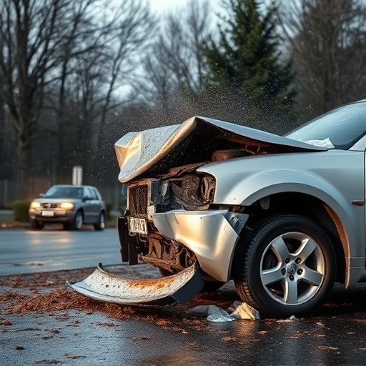 car crash damage