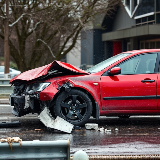 car crash damage