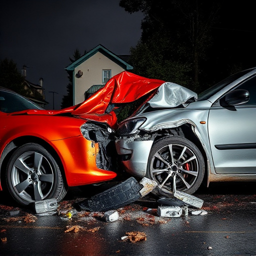 car crash damage