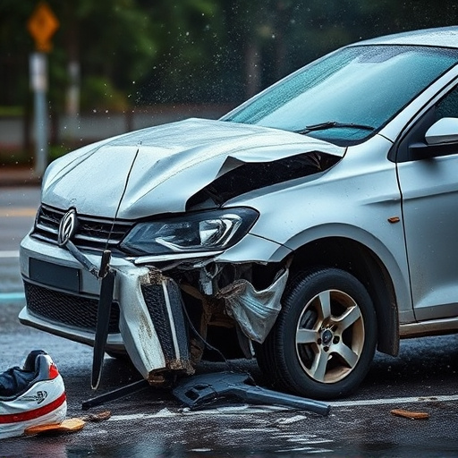 car crash damage