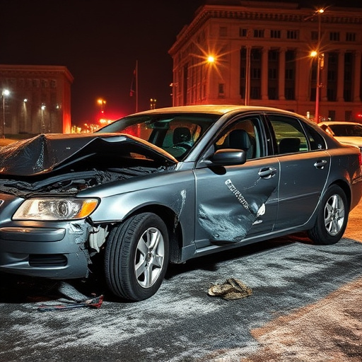 car crash damage