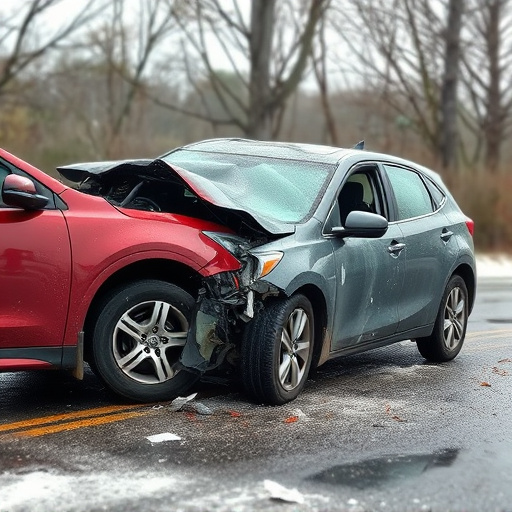 car crash damage