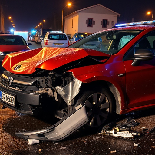 car crash damage