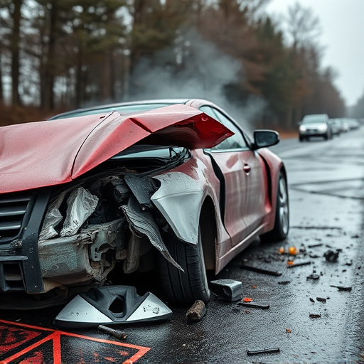 car crash damage