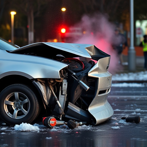 car crash damage