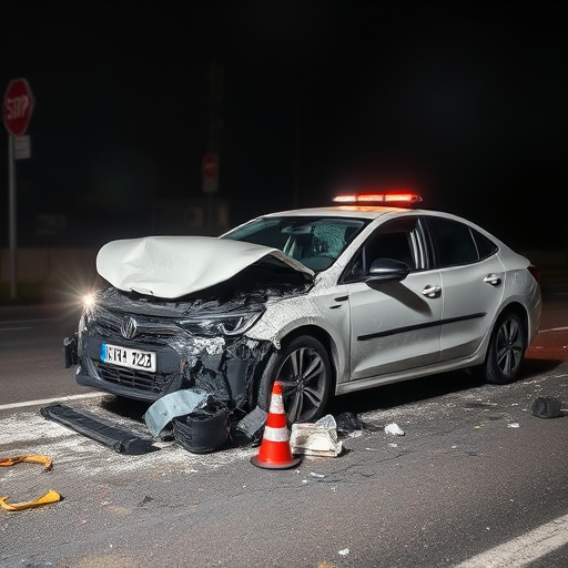 car crash damage