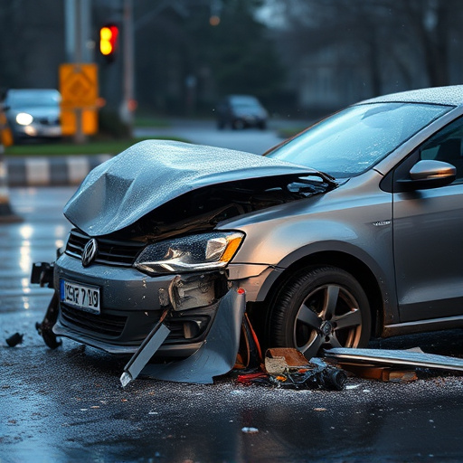 car crash damage