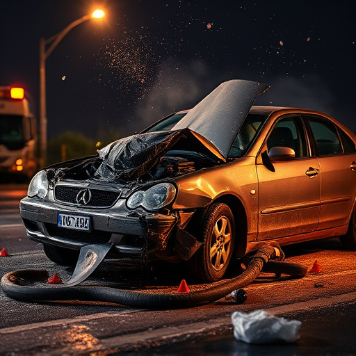 car crash damage