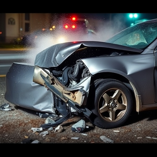 car crash damage