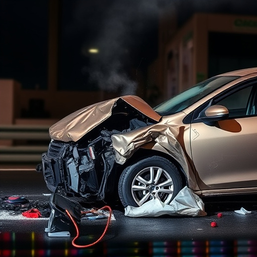 car crash damage