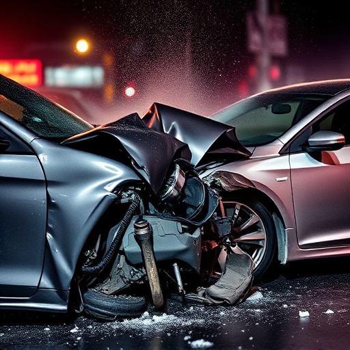 car crash damage