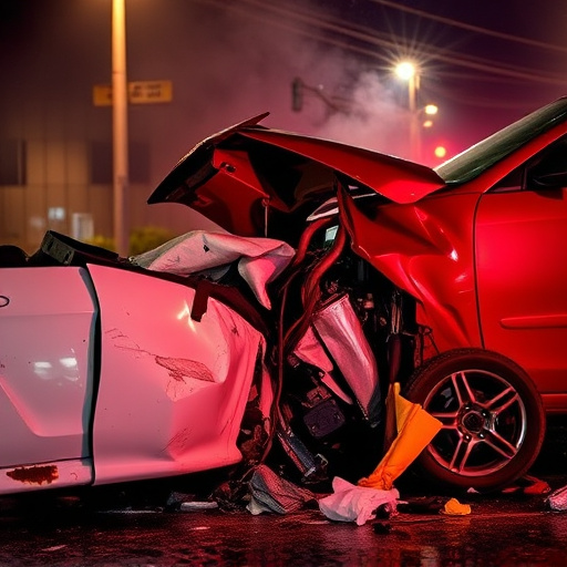 car crash damage