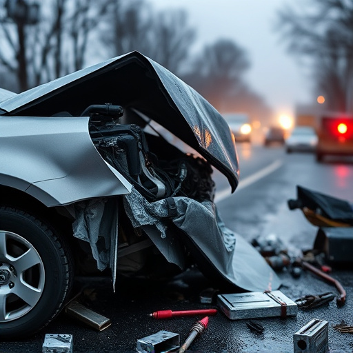 car crash damage