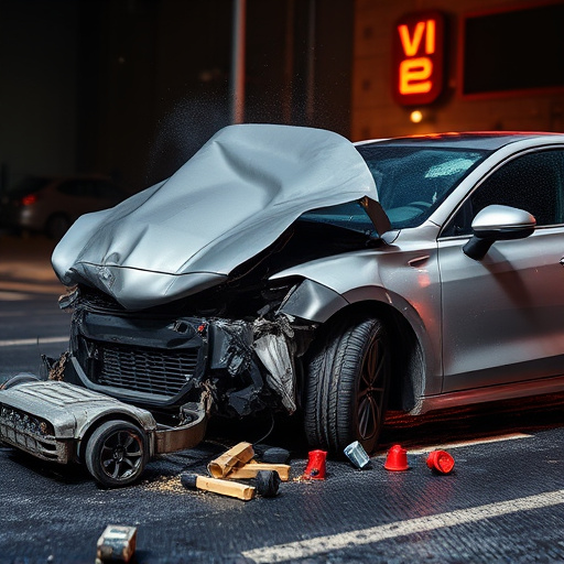 car crash damage
