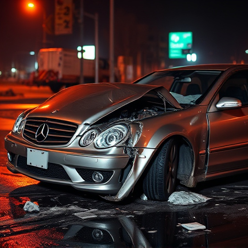 car crash damage