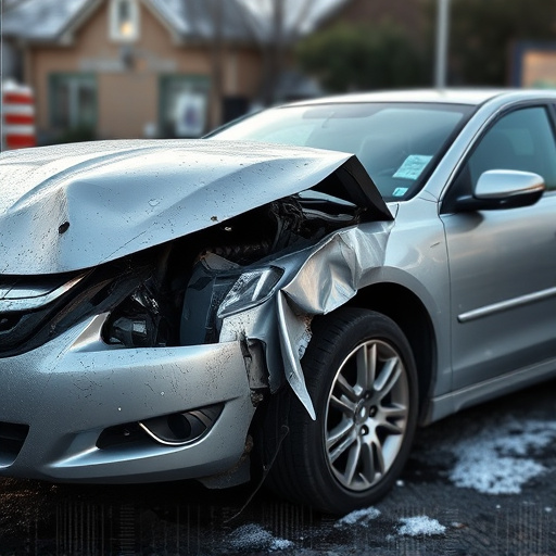 car crash damage