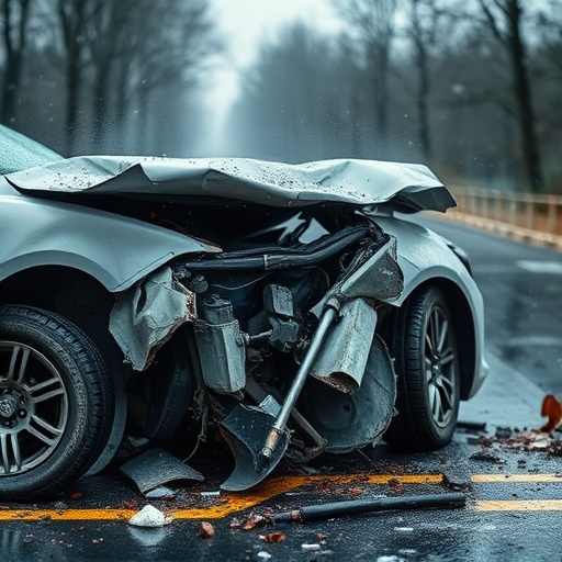 car crash damage