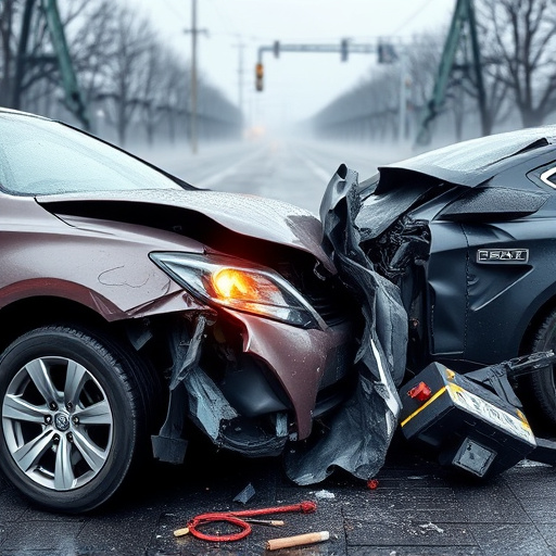 car crash damage