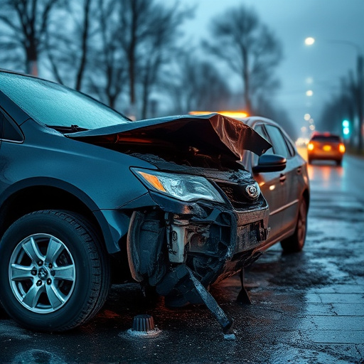 car crash damage