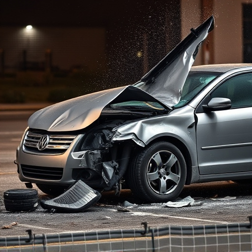 car crash damage