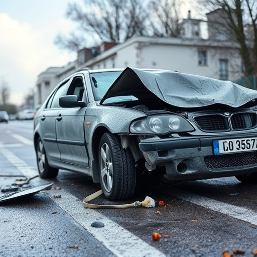car crash damage
